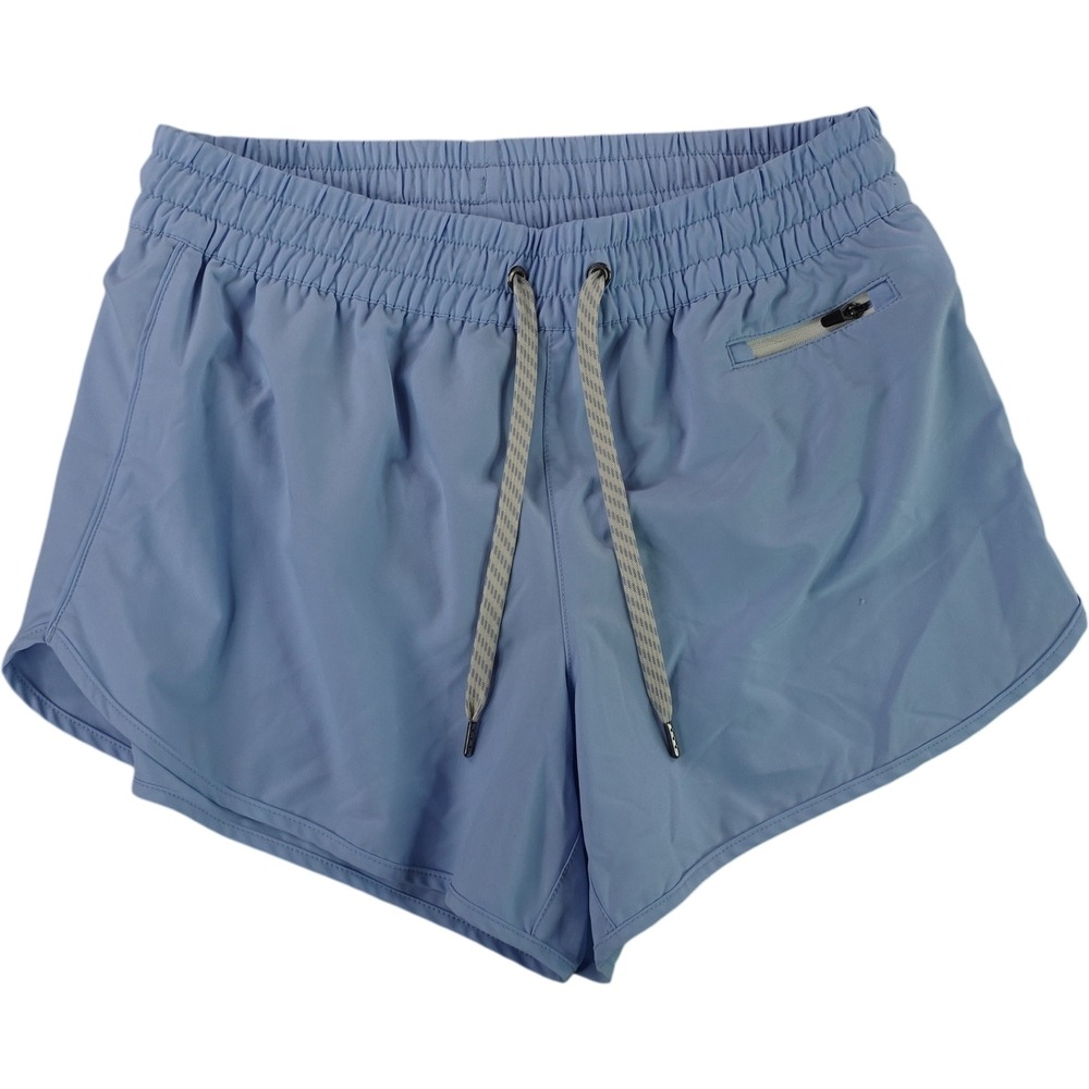 Vuori Clementine 2.0 Shorts Womens M Blue Lined Running Athletic Stretch VW3000